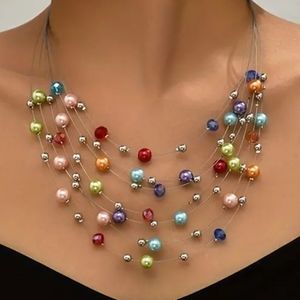 Multi Breaded Necklace
